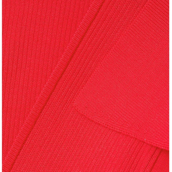 NWT Toccin Henley Ribbed Racerback dress size XS in Poppy Red - Picture 8 of 10